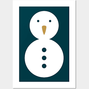 Snowman (Arctic) Posters and Art